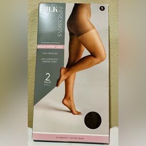 Impressions Coffee Bean Sheer Hosiery
